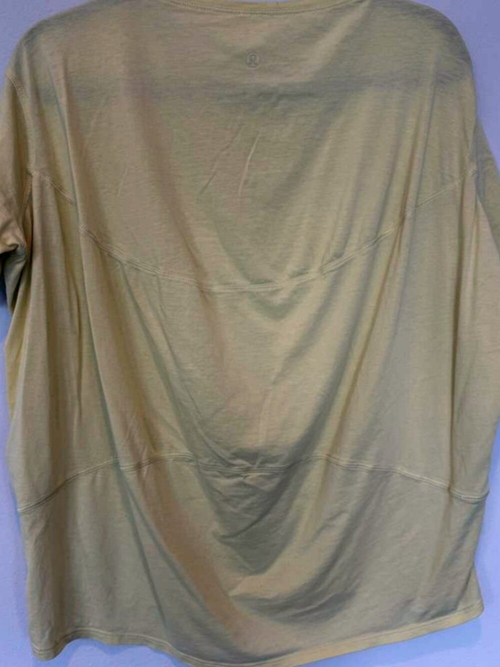 Women Light Yellow Quick‑Dry Workout Short Sleeve T‑Shirt Activewear T - Picture 2 of 2